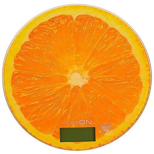 Кухонные весы Luazon Home LVK-701, апельсин