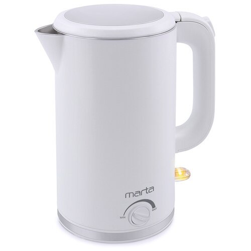 Чайник MARTA MT-4557, белый жемчуг