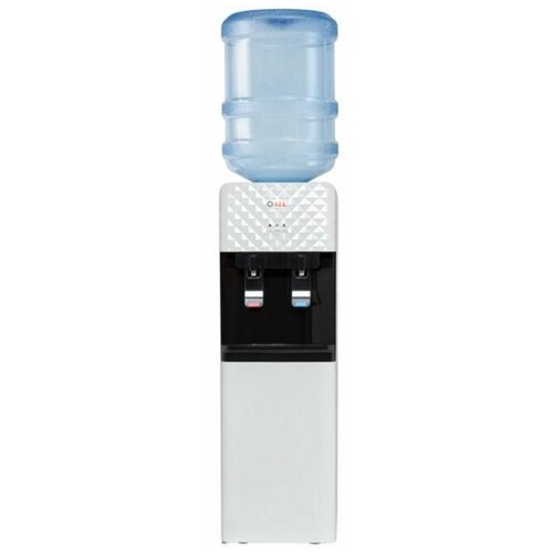 Кулер для воды AEL LD-AEL-88c, напольный, нагрев/охлаждение электронное, шкаф, 2 крана, белый, 00272