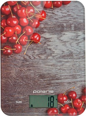 Кухонные весы Polaris PKS 1046DG Cherry электрон.