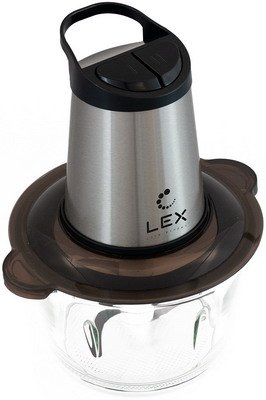Мини-мельничка LEX LXFP 4300 стеклянный (стальной)
