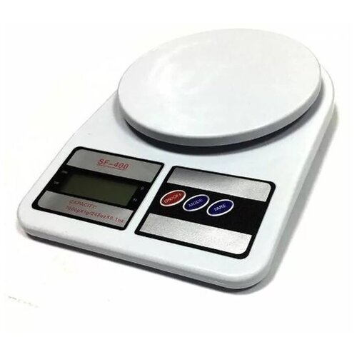Электронные весы Electronic Kitchen Scale SF-400 для кухни, белые