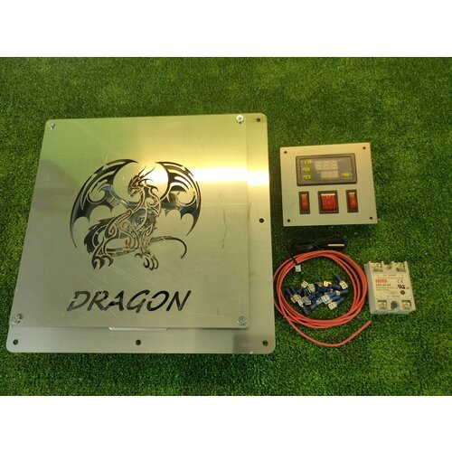 Конвекция для коптильни Dragon ТЭН 2кВт+панель управления+твердотел 6кВт