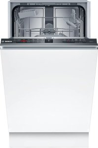 Машина посудомоечная встраиваемая 45 см Bosch SPV2HKX42E (Serie2 / 10 комплектов / 2 полки / расход воды - 8,9 л / InfoLight / Home Connect / А)