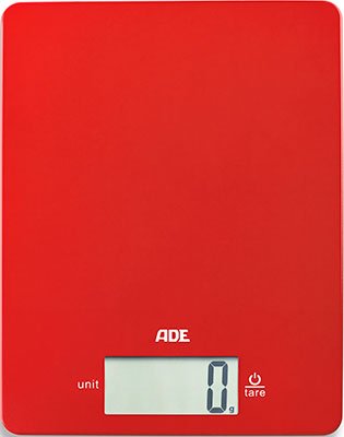 Кухонные весы ADE KE1800-1 Leonie red