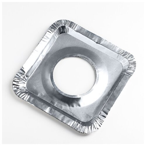 Набор пластин для защиты газовой плиты, 21,5×21,5 см, 5 шт./ В упаковке: 1