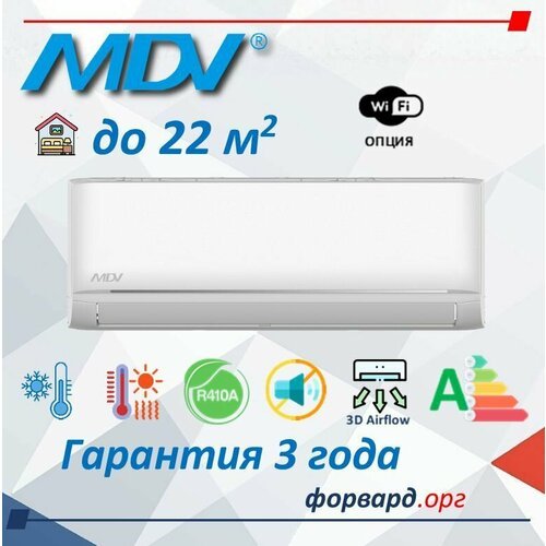 Сплит система кондиционер MDV MDSAG-07HRN1/MDOAG-07HN1 серия INFINI