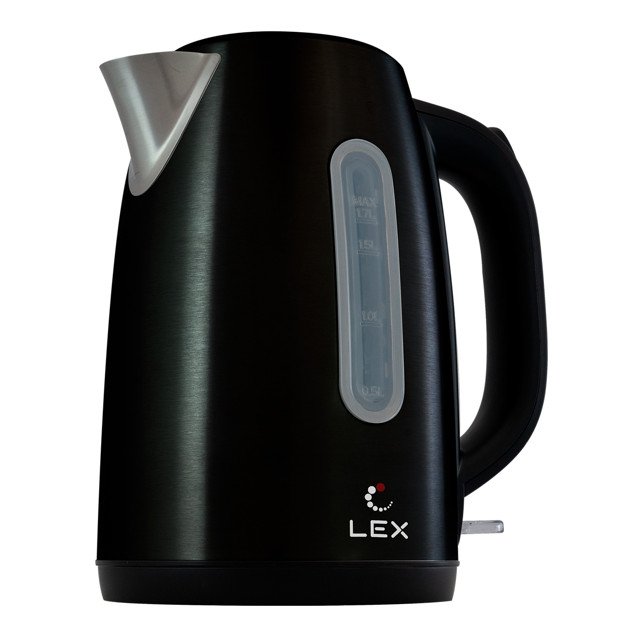 чайник LEX LX 30017-2 2200Вт 1,7л металл черный