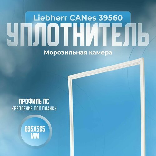 Уплотнитель для холодильника Liebherr (Либхер) CANes 39560. (Морозильная камера), Размер - 695х565 мм. ПС