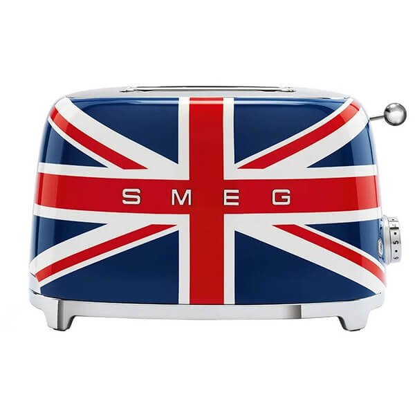 Тостер Smeg TSF01UJ Union Jack, синий/красный/белый