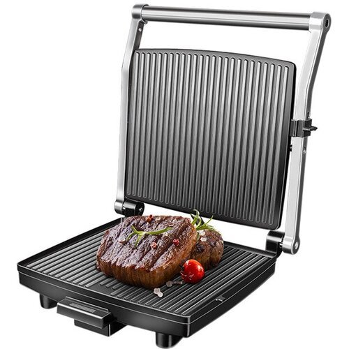 Гриль REDMOND SteakMaster RGM-M800, черный/серебристый