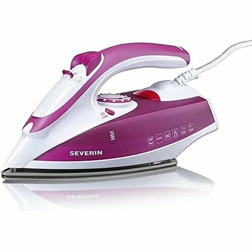 Severin Iron, 2400 Вт, белый/фиолетовый