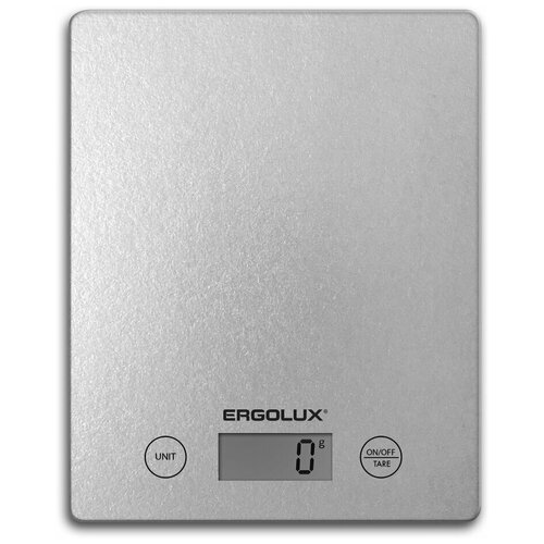Весы кухонные электронные Ergolux ELX-SK02-C03 серый