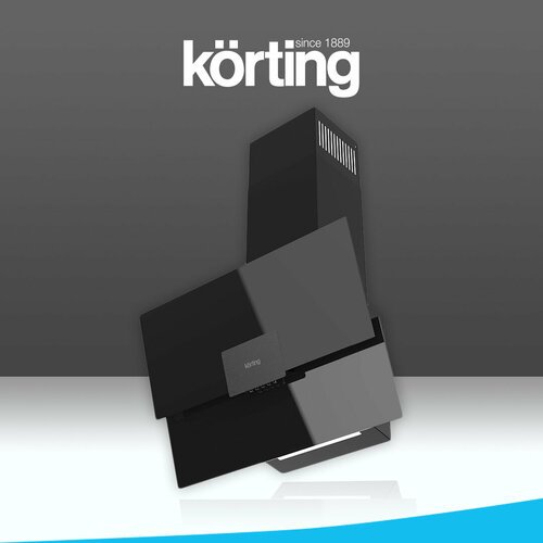 Наклонная вытяжка Korting KHC 66373 BXGN